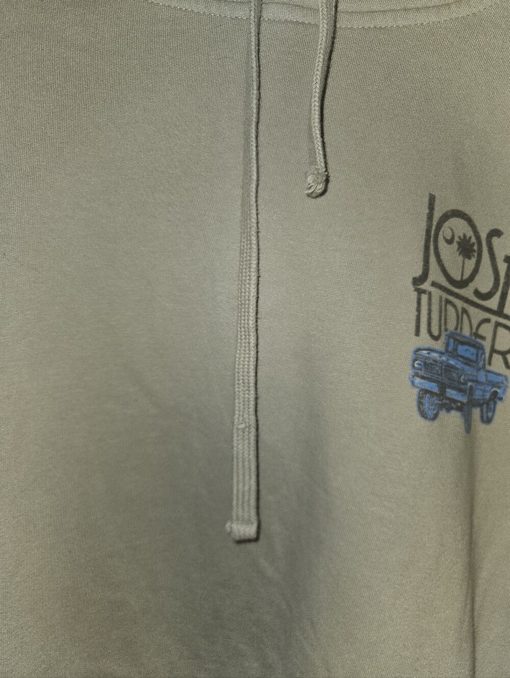 Josh Turner Hoodie Xl..cement Gray - Picture 4 of 12